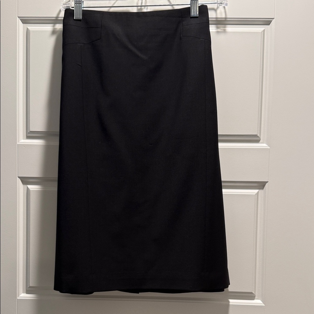 Ann Taylor Classic Black Pencil Skirt